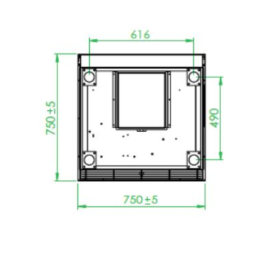 Tecnodom Blast Chiller & Shock Freezer DO10 10 × 1/1 GN or 600 ×400 EN pans
