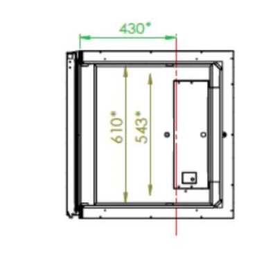 Tecnodom DO20 Blast chiller 20 X 1/1 GN pan capacity