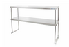 Kitchen Knock AFOD-2135_Screwing_down STAINLESS STEEL 2 - TIER OVER SHELF SERIES 2. Screwing down into benches with a long piece / W2100-D350-H750 mm