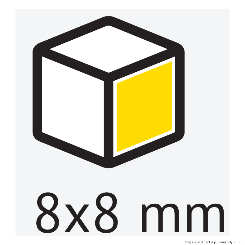 Dito Sama P4U Dicing Kit 8mm Aluminium Slicer &amp; Grid DS650224