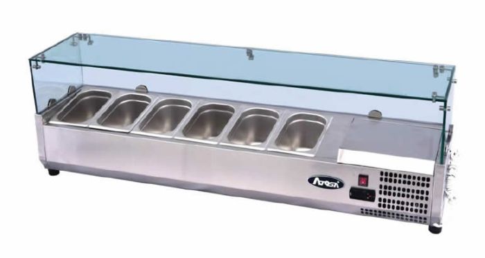 ESL COUNTER TOP SALAD BAR W1600 X D395 X H435 ESL3886