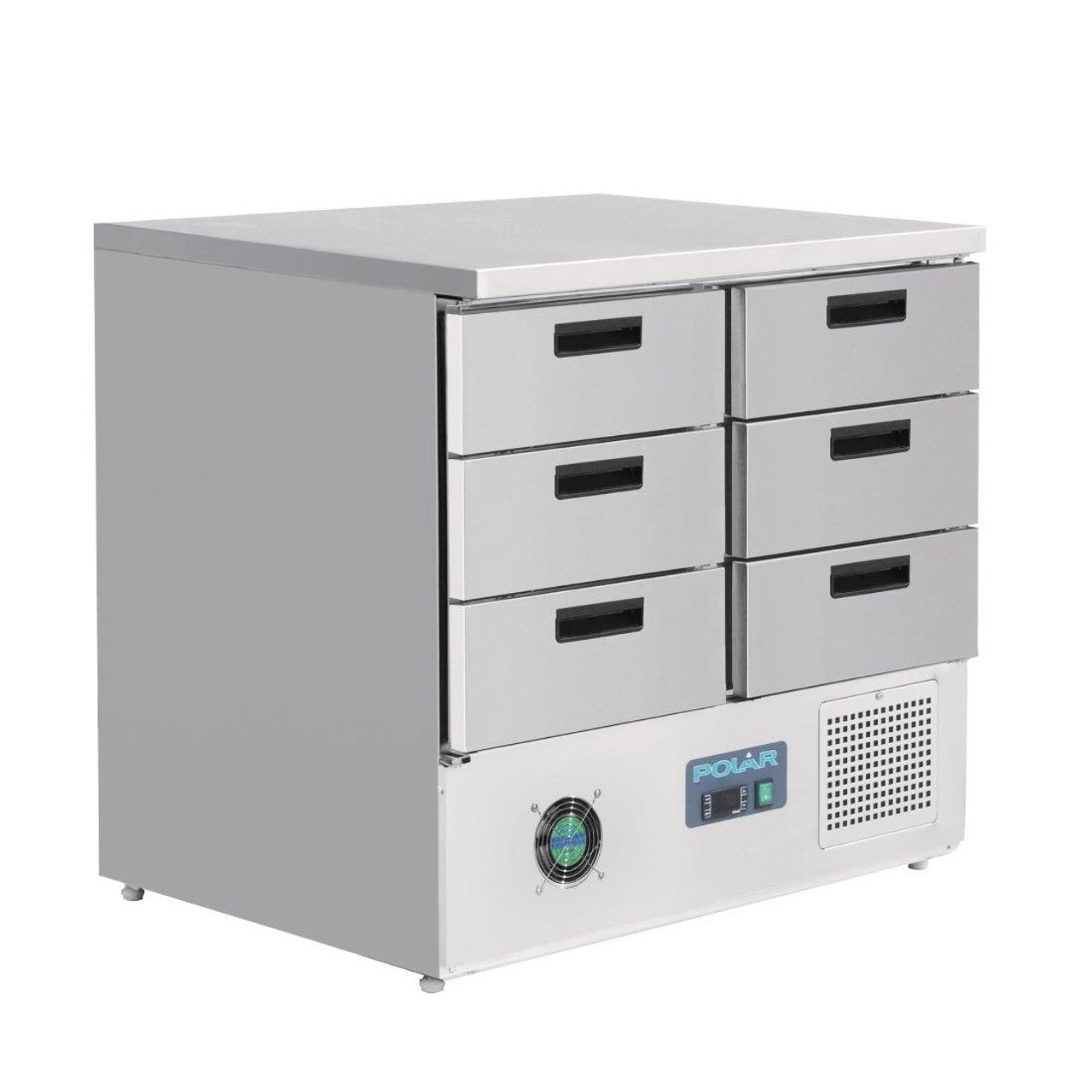 FED/FA440-A/Polar G-Series Refrigerated Counter with 6 Drawers/99kg D700xW903xH880