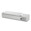 Polar FA854-A G-Series Countertop Prep Fridge with Lid 5x 1/4GN
