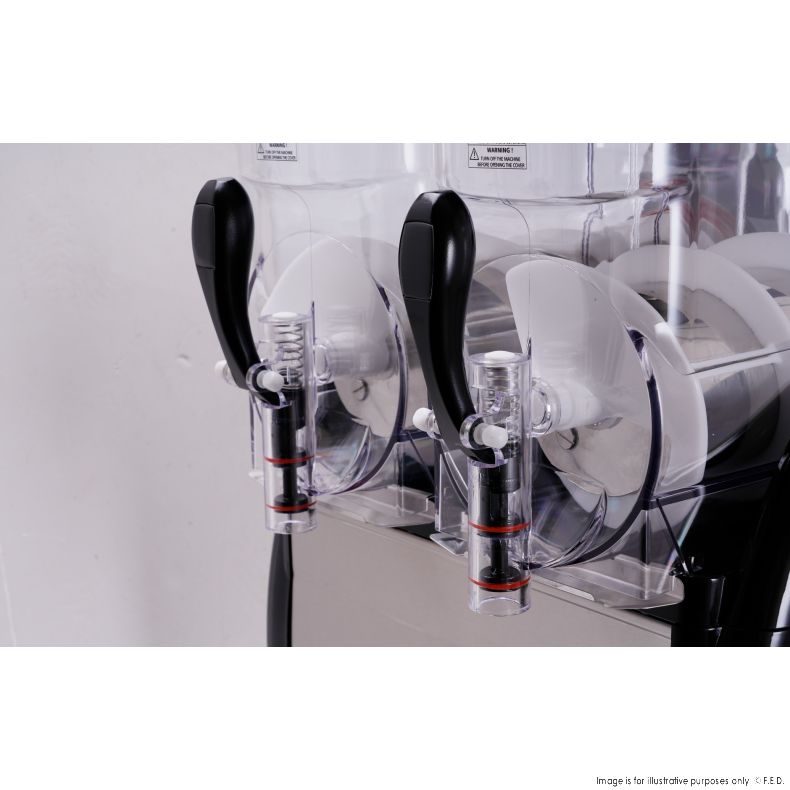 Benchstar Double 12 Litre Granita & Slushy Machine - FABIGANI-2S