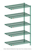 Metro / NK3.A5T74.2160 / Super Erecta Add-On Wire Shelving - 5 Tier 21 X 60 X 74