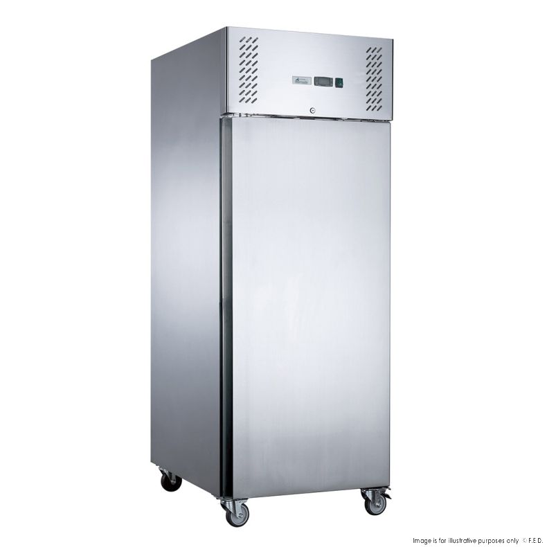 FED-X S/S Single full Door Upright Freezer - XURF400SFV - Catering Sale