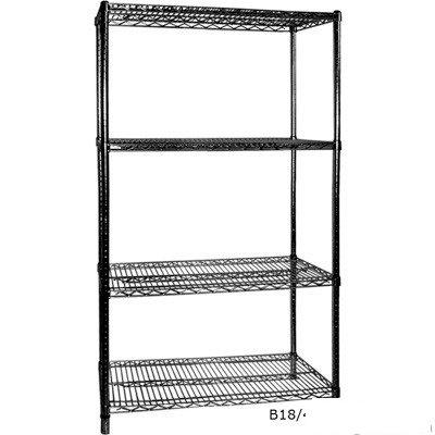 Modular systems B18/54 Four Tier Shelving - 457 mm deep x 1880 high x 1372 width