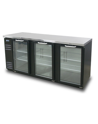 Fresh  / FNB-72BG / NARROW BACK BAR REFRIGERATOR (GLASS DOOR ) / 119kgW1835xD608xH900