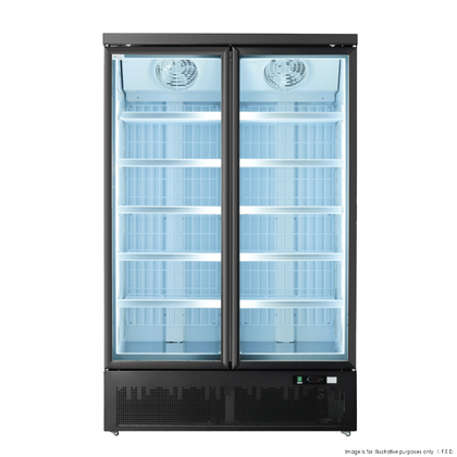 Thermaster Double Door Supermarket Freezer LG-1000BGBMF
