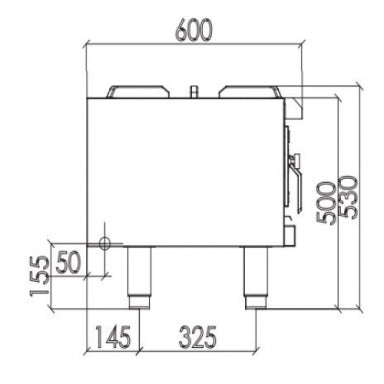 Luus FSP-45 Asian Range Freestanding Stock pot