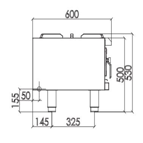 Luus FSP-60 Asian Range Freestanding Stockpot