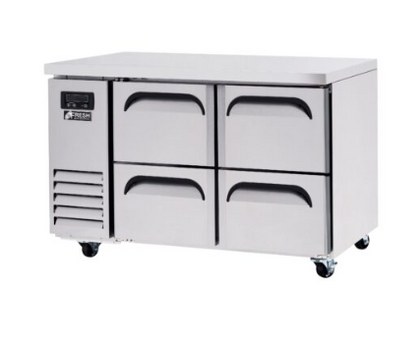 Fresh / FT-1200F-D4 / Underbench Freezer Mixed Four Drawer / 81kg,W1200xD700xH846