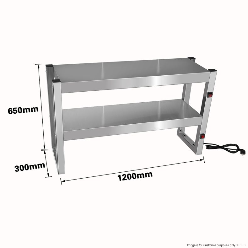 Benchstar Commercial Food Warmer with 6 Lamps – FW6L-122
