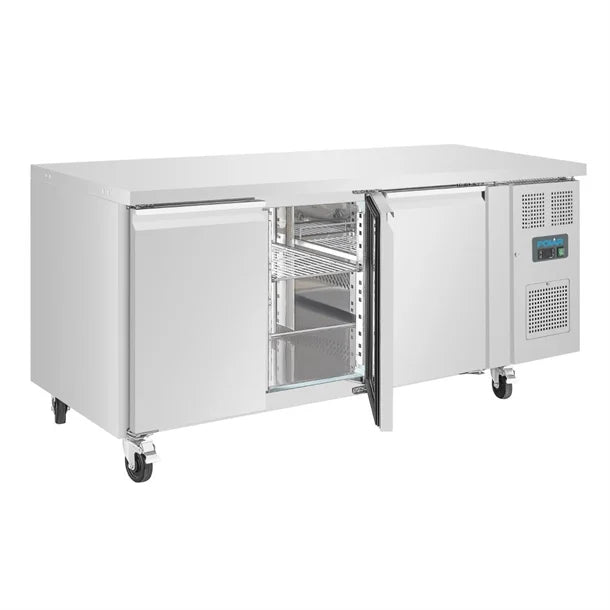 Polar U-Series Triple Door Counter Freezer 417Ltr - 750W. Total usable capacity: 358 Ltr. R290