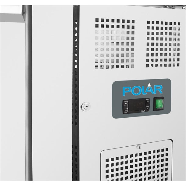 Polar U-Series Triple Door Counter Freezer 417Ltr - 750W. Total usable capacity: 358 Ltr. R290
