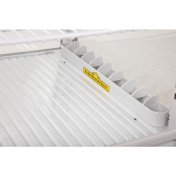 Polar C-Series Energy Efficient Display Fridge 68Ltr White - Width: 428mm. 180W