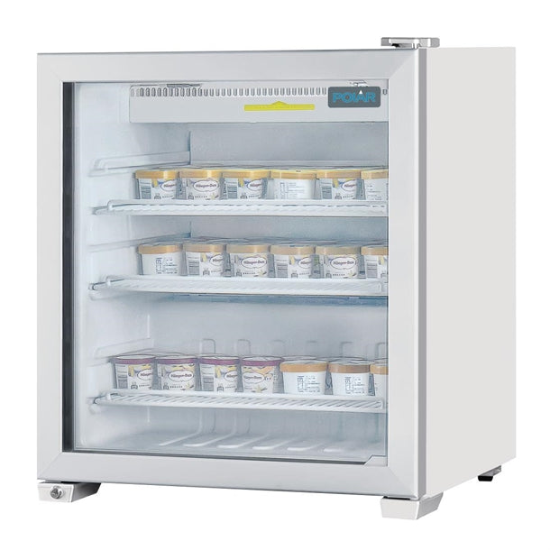 Polar G-Series Countertop Display Freezer 90Ltr - 230W. Capacity: 90Ltr. R290