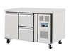 FED/GD873-A/Polar U-Series Double Drawer Counter Fridge 282Ltr/108kg D700xW1360xH850
