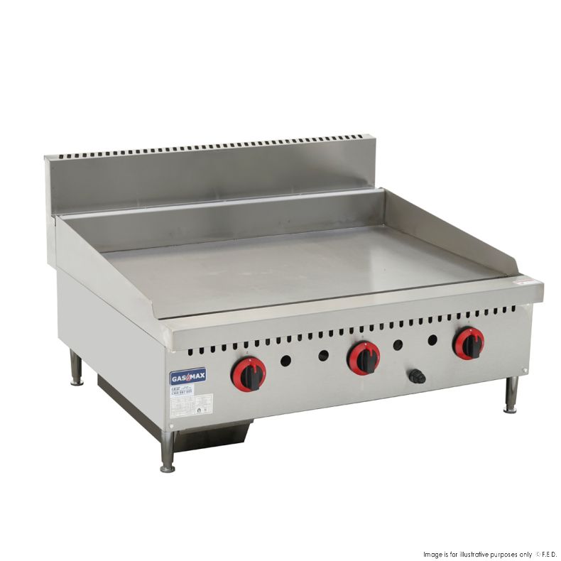 Gasmax Three burner NG Griddle Top - GG-36 - Catering Sale