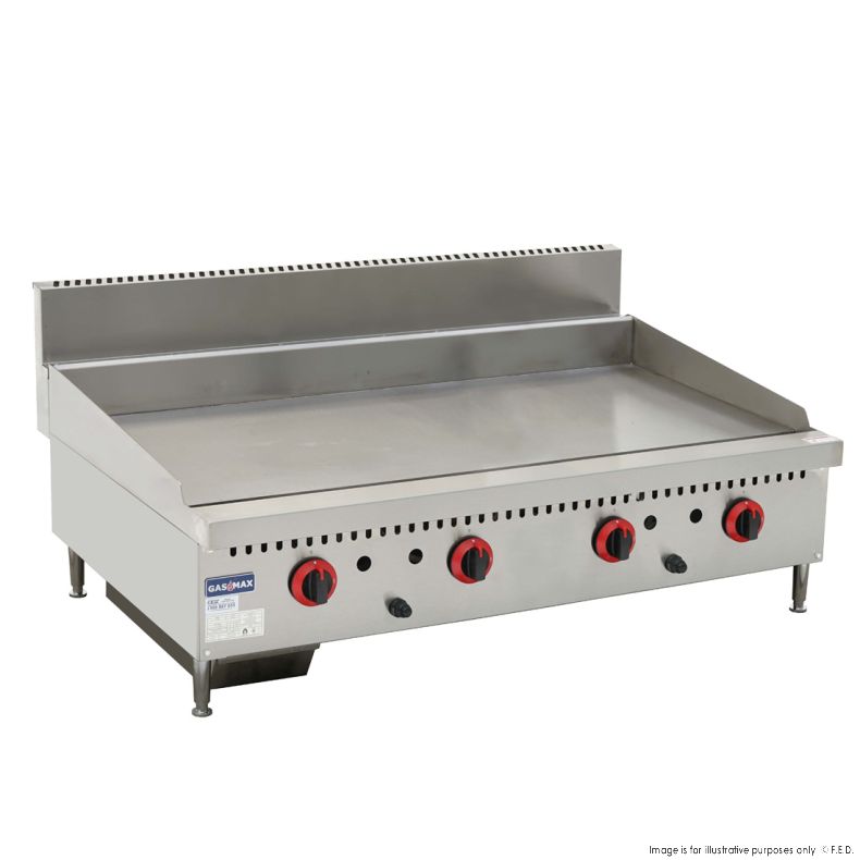 Gasmax Four burner NG Griddle Top - GG-48 - Catering Sale