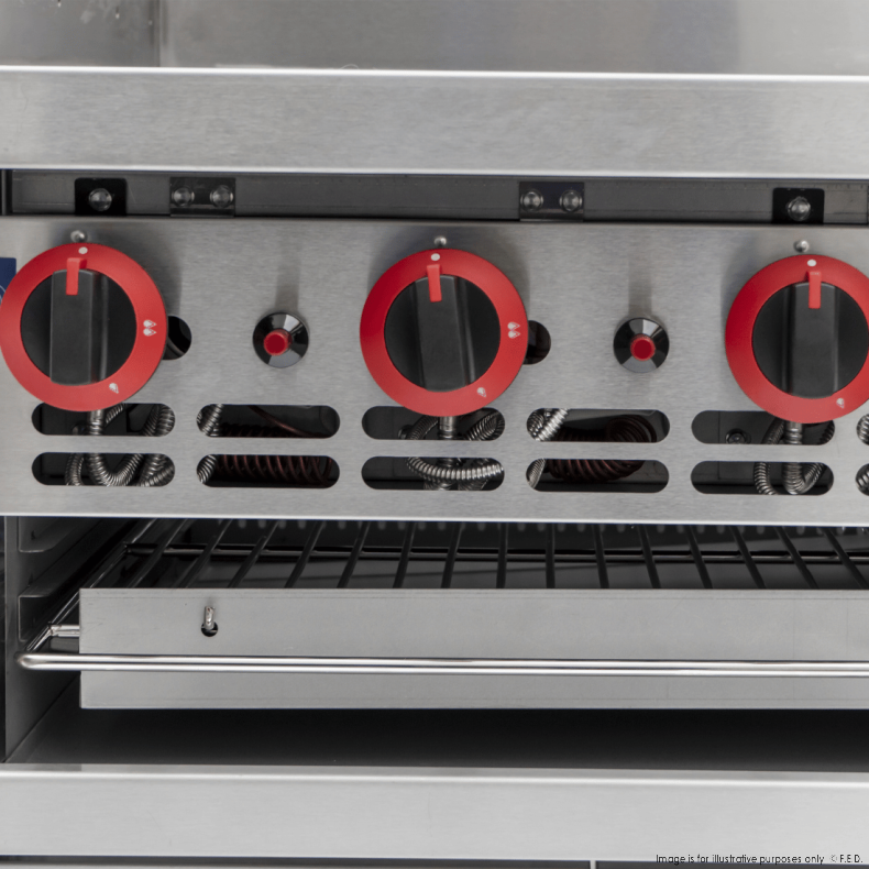 Gasmax Gas Griddle and Gas Toaster with Cabinet - GGS-24