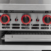 GasMax GGS-24 Gas Griddle and Gas Toaster with Cabinet