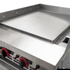 GasMax GGS-24 Gas Griddle and Gas Toaster with Cabinet