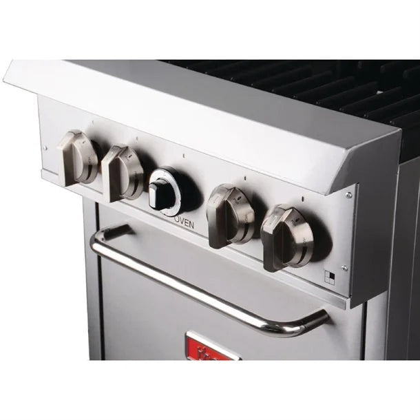 Thor 4 Burner Gas Oven Range TR-4F - Propan Gas(LPG) - Catering Sale