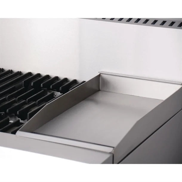 Thor 4 Burner Gas Oven Range with Griddle Plate TR-4F-G12F - Natural Gas - Catering Sale