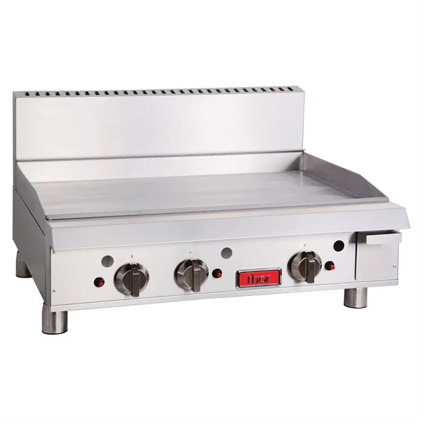 Thor Freestanding Gas 3 Burner Griddle - Natural Gas - Catering Sale