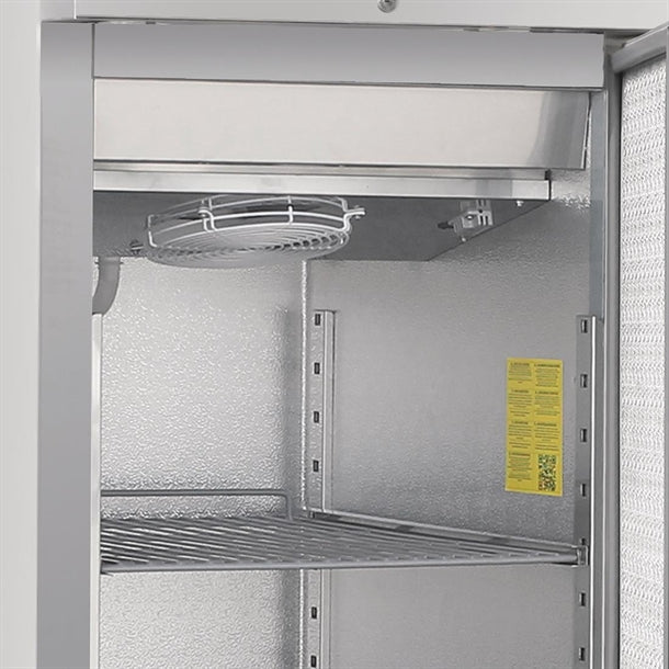 Polar G-Series Gastro Fridge Stable Door Upright 600Ltr - 300W. Total usable capacity: 376 Ltr