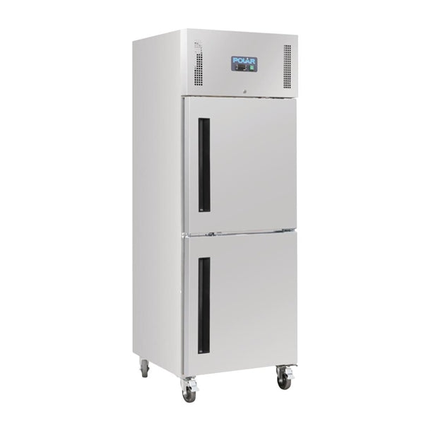 Polar G-Series Gastro Fridge Stable Door Upright 600Ltr - 300W. Total usable capacity: 376 Ltr