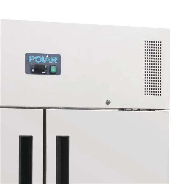 Polar G-Series Gastro Freezer 4 Door Stable Upright 1200Ltr - 700W. Total usable capacity: 770 Ltr. R290