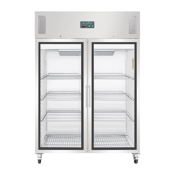 Polar G-Series Gastro Display Glass Door Fridge 1200Ltr - 600W. Total usable capacity: 770 Ltr. R290
