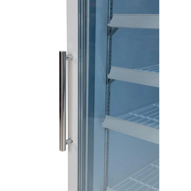 Polar G-Series Upright Display Freezer 412Ltr White - 1kW. White finish. R290