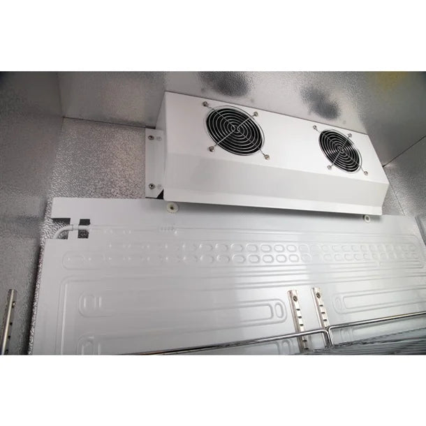 Polar GJ449-A G-Series Upright Back Bar Cooler with Hinged Doors 490L