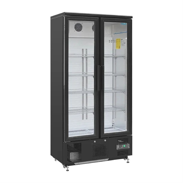 Polar G-Series Upright Back Bar Cooler with Hinged Doors 490Ltr - 400W. Hinged doors. R600a
