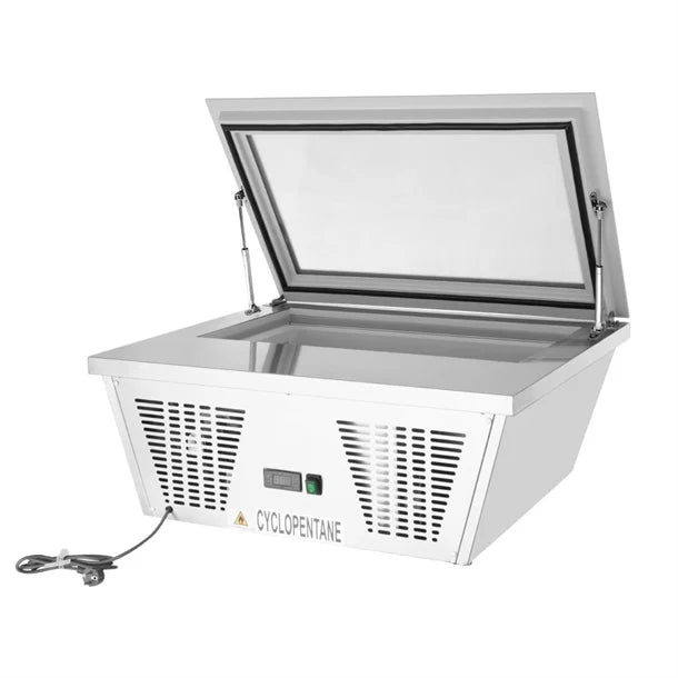 Polar G-Series Countertop Ice Cream Freezer 4x Napoli Pans - 210W. Capacity: 4x Napoli pans