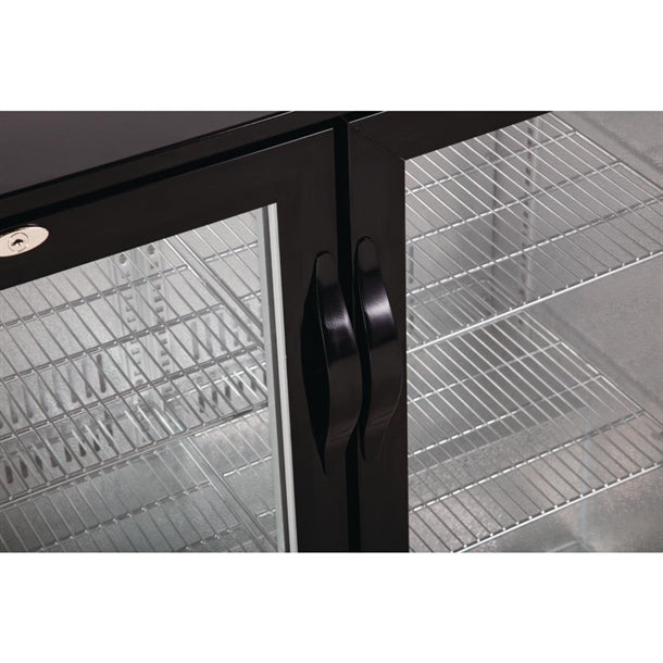 Polar G-Series Back Bar Cooler with Hinged Doors 208Ltr - 230W. Hinged doors. R600a