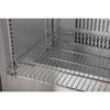 Polar GL008-A Double Door Bar Display Coolers Stainless Steel Double Hinged Doors 208L