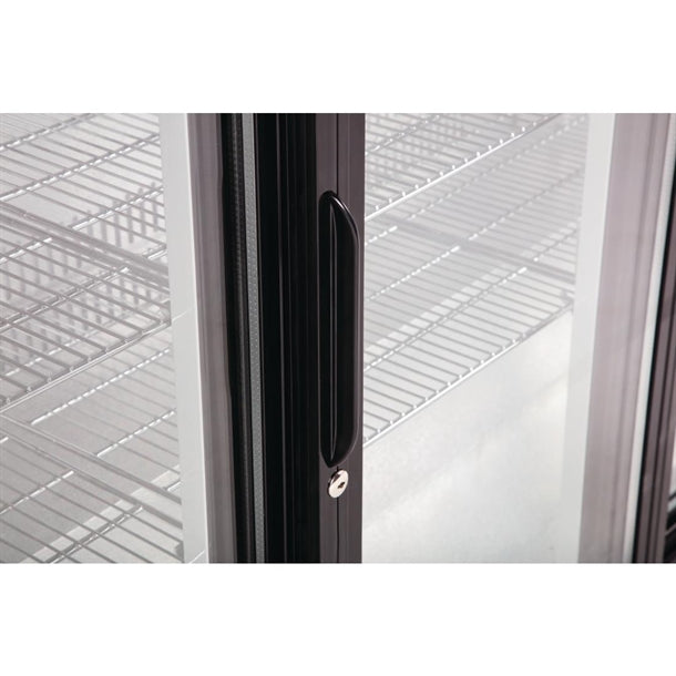 Polar G-Series Back Bar Cooler with Hinged Doors 320Ltr - 350W. Hinged doors. R600a