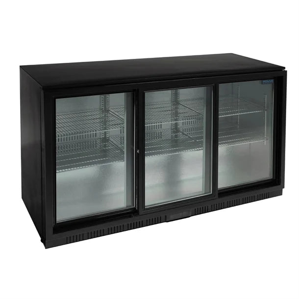 Polar G-Series Back Bar Cooler with Sliding Doors 320Ltr - 350W. Sliding doors. R600a
