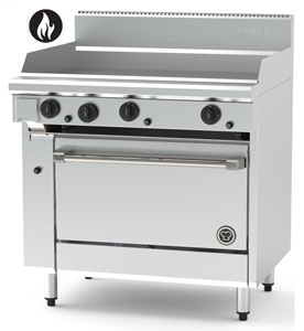 Goldstein PF420E-X - 4 Burner with 500mm Electric Static Oven