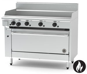 Goldstein PF48Q40FF-X - 1219mm Chargrill & 1005mm Fan Forced Gas Oven