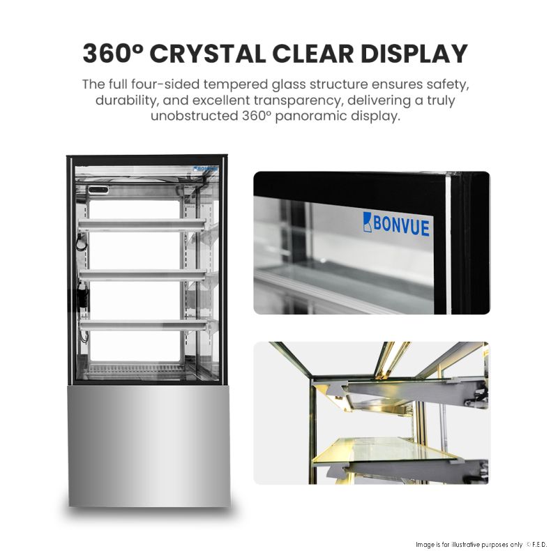Bonvue Heated Display Cabinet - H-SF820V