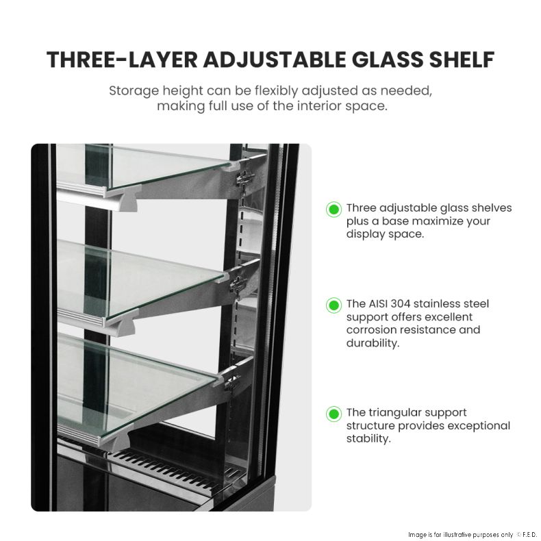 Bonvue Heated Display Cabinet - H-SF840V