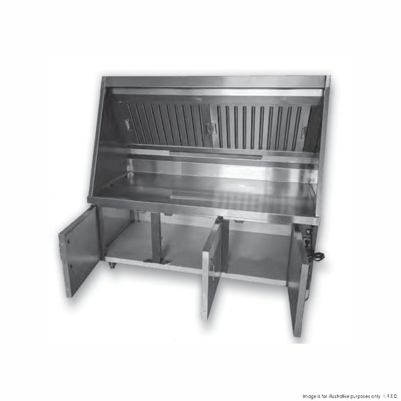 Range Hood and Workbench System - HB1500-850