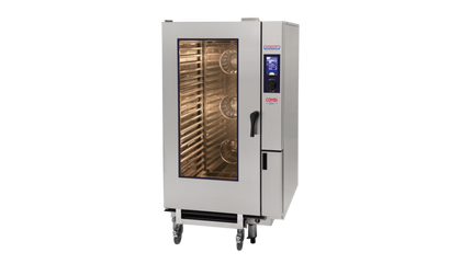 Hobart / HPJ201E / CONVECTION STEAMER COMBI-PLUS, 20 x 1/1GN tray, electrical heated, injection system, GN trolley 20 1/1 GN / 241kg  / W990 x D862 x H1974 / 1Y Warranty