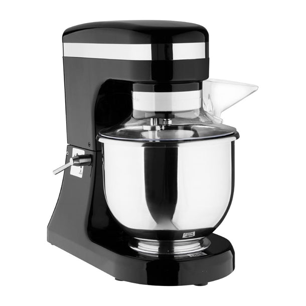Apuro Planetary Mixer 5Ltr - Capacity: 5Ltr / 1.6kg dough. Includes 3 attachments