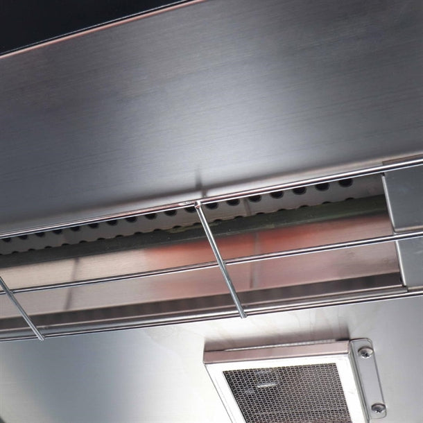 Apuro Self-Serve Heated Display Unit with Hinged Doors - 560W. Width: 655mm